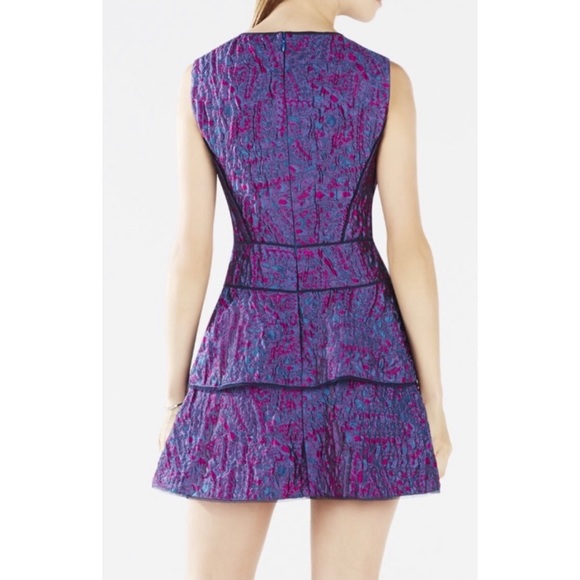 BCBG MaxAzria sleeveless tiered mini dress - Picture 7 of 8